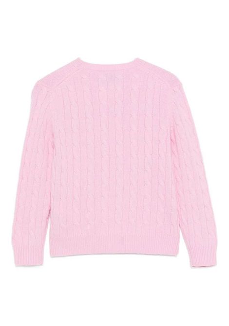 Pull a trecce SAINT BARTH | LYL004 LYLE BRAID WOOL00359I 23 BUBBLE PINK